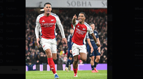 Hasil Arsenal vs Manchester United di Liga Inggris 2024-2025: The Red Devils Merana Dihajar The Gunners 0-2!