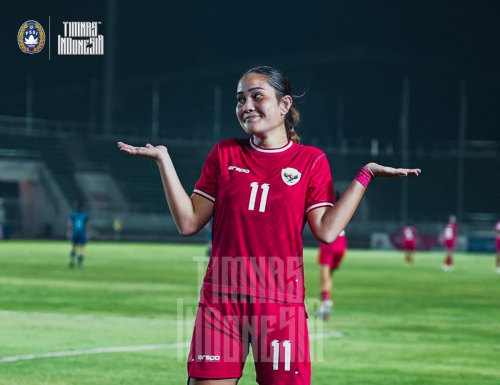 Reaksi Sydney Hopper Usai Cetak Gol Debut Sekaligus Bantu Timnas Putri Indonesia Juara Piala AFF Wanita 2024