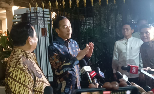 Datangi Kediaman Prabowo di Kertanegara, Jokowi : Karena Kangen