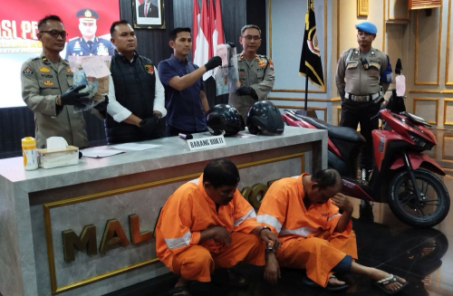 Ini Tampang Dua Kakek yang Jambret dan Pukuli Emak-Emak di Malang
