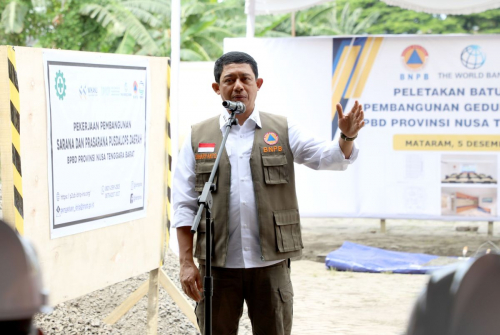 NTB Tinggi Risiko Bencana, BNPB Bangun Pusat Pengendalian Operasi di Empat Titik