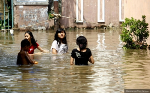 Hujan Deras, Sejumlah Wilayah di Jakarta Barat Terendam Banjir