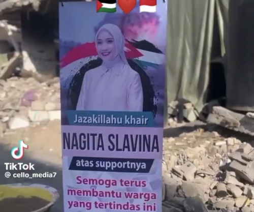 Viral di Media Sosial, Nagita Slavina Kirim Bantuan Bantuan ke Gaza Tuai Pujian
