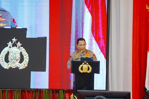 Kapolri Tekankan Optimalisasi Pemberantasan Korupsi Permudah Wujudkan Indonesia Emas 2045