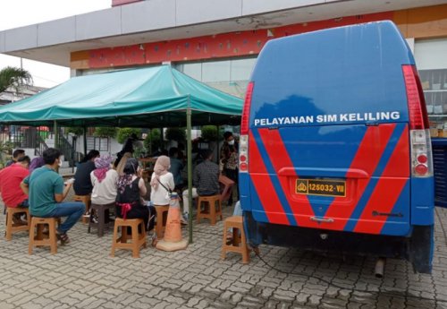 Buka Pukul 8 Pagi, Berikut Lokasi SIM Keliling Hari Ini