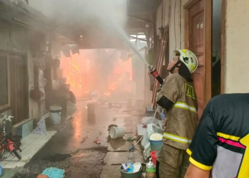 Kebakaran di Kemayoran, BPBD Jakarta Catat 200 Rumah Semi Permanen Hangus