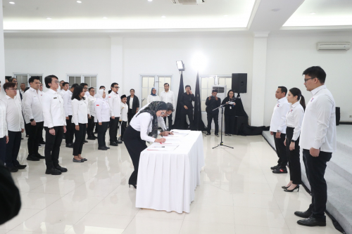 Partai Perindo Lantik Pengurus DPP, Angkie Yudistia: Perkuat Komunikasi Pusat dan Daerah