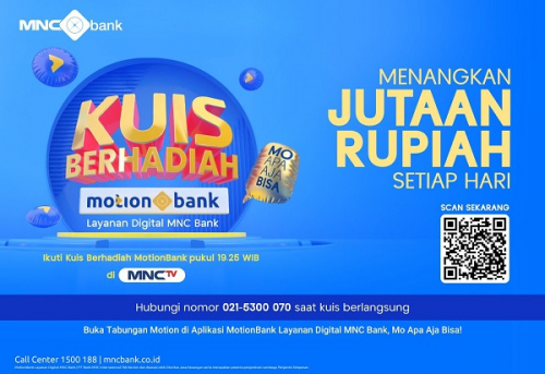 Jangan Sampai Ketinggalan Kuis Berhadiah MotionBank di MNCTV