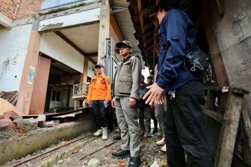 Bencana di Sukabumi, Pemerintah Bangun Pos Pengungsian Terpusat di Bantargadung