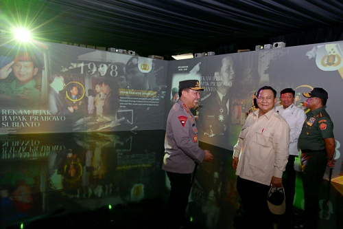 Prabowo Harap Polri Semakin Berbakti ke Bangsa dan Rakyat