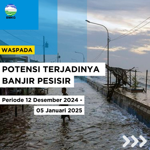BMKG Imbau Waspadai Banjir Rob di Sejumlah Pesisir hingga 5 Januari 2025