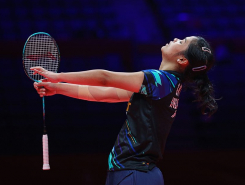 Reaksi Gregoria Mariska Usai Kalah dari Aya Ohori di Laga Perdana BWF World Tour Finals 2024