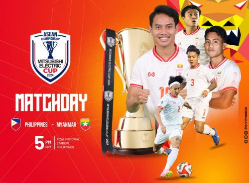 Hasil Babak Pertama Timnas Filipina vs Myanmar di Piala AFF 2024: Asian Lions Memimpin 1-0