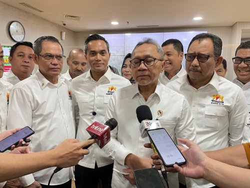 Bertemu Anindya Bakrie, Menko Pangan Minta Kadin Ikut Dukung Ketahanan Pangan