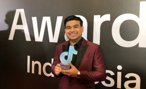 Fadil Jaidi Jadi Celebrity Creator of The Year di TikTok Awards Indonesia 2024