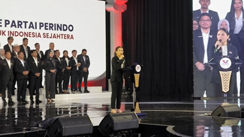 Rano Karno Hadiri HUT Ke-10 Partai Perindo, Ketum: Politik dan Persahabatan Bisa Jalan Berbarengan