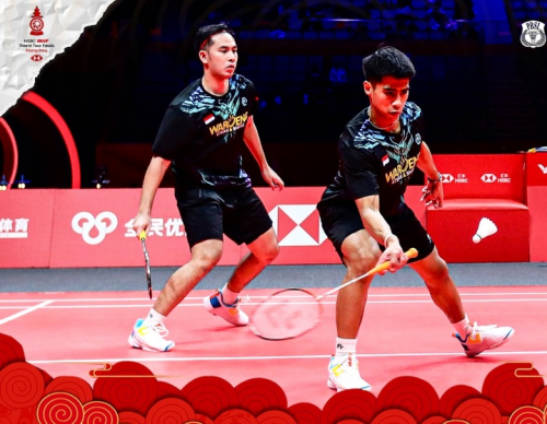 Hasil Semifinal BWF World Tour Finals 2024: Sabar Karyaman/Reza Pahlevi Tumbang, Ganda Putra Indonesia Habis