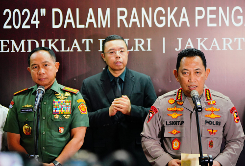 TNI-Polri Amankan 61 Ribu Lokasi Saat Natal dan Tahun Baru, Dirikan 2.794 Posko di Tempat Ibadah hingga Objek Wisata