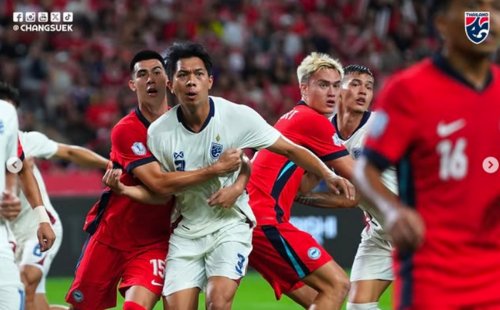 Hasil Timnas Singapura vs Thailand di Piala AFF 2024: Comeback, Gajah Perang Menang Dramatis 4-2!