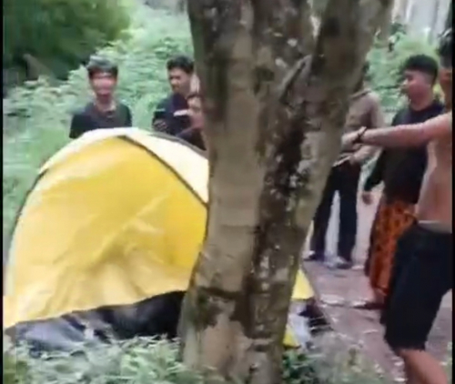 Viral Muda-Mudi Asyik Mesum di Dalam Tenda Wisata Alam Malang