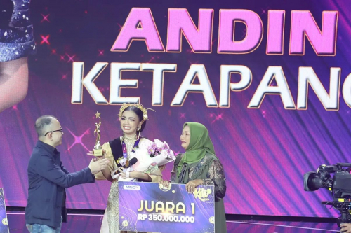 5 Potret Andin, Pemenang KDI 2024 yang Mencuri Hari Publik