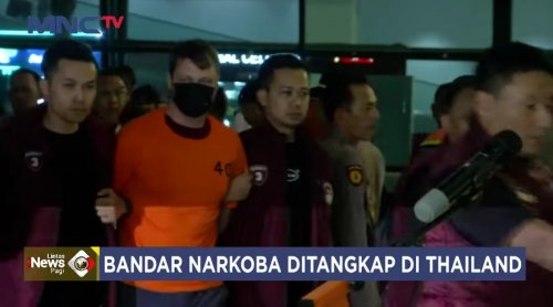 Buronan Bandar Pabrik Narkoba Bali Ditangkap di Bangkok Thailand