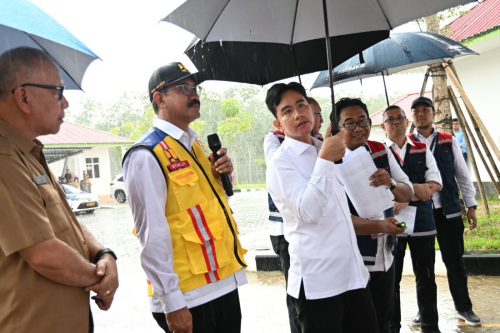 Wapres Gibran Tinjau Kesiapan Tol Tanjung Pura Sumut Jelang Nataru