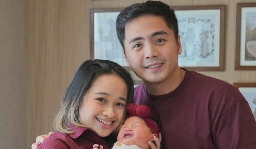 Bahagianya Gritte Agatha Rayakan Natal Pertama sebagai Ibu