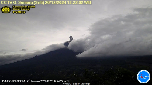 Gunung Semeru Erupsi Lagi, Luncurkan Abu Vulkanik 800 Meter
