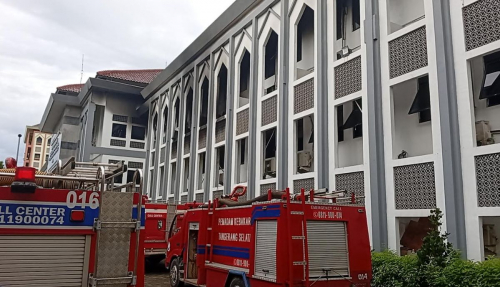 Gedung Rektorat Terbakar, Aktivitas Kampus UIN Jakarta Tetap Berjalan Normal