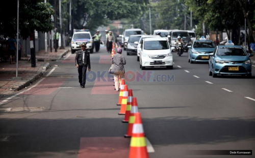 Malam Muhasabah di Monas, Jalan Medan Merdeka Selatan Sisi Utara Jakpus Ditutup!