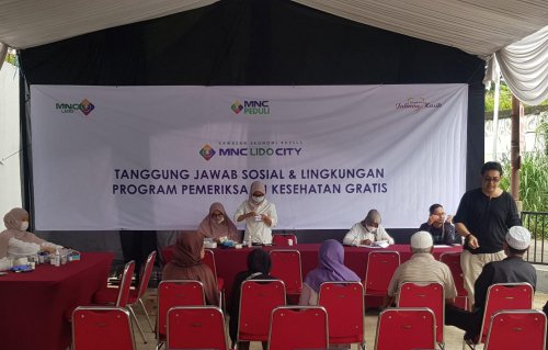 KEK MNC Lido City Luncurkan Program Pemeriksaan Kesehatan Gratis di Bogor