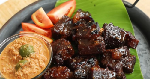Resep Iga Bakar Sambal Kacang, Cocok Jadi Santapan Mengawali Tahun Baru