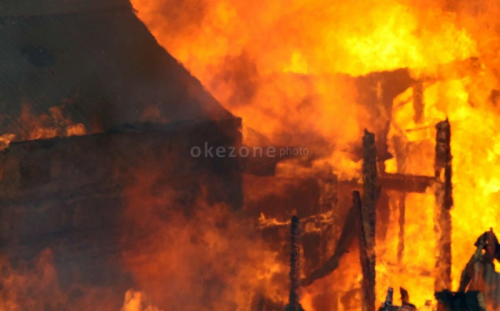 Rumah di Cilincing Terbakar Diduga Akibat Petasan, 1 Orang Terluka