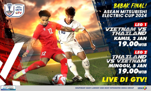 Jadwal Siaran Langsung Timnas Vietnam vs Thailand di Final ASEAN Mitsubishi Electric Cup 2024 Malam Ini, Live di GTV!