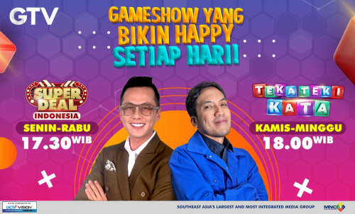 GTV Siap Temani Keluarga Indonesia dengan 2 Game Show Super Seru