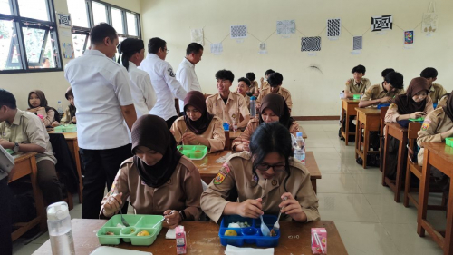 60 Siswa SMAN 5 Kota Sukabumi Alergi Makanan, Menu Makan Bergizi Gratis Disesuaikan