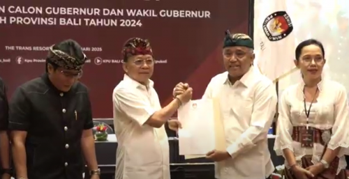 Pasangan Koster-Giri Ditetapkan sebagai Gubernur dan Wakil Gubernur Bali