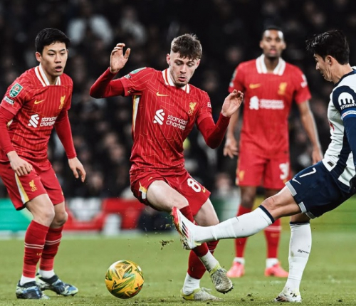 Hasil Tottenham Hotspur vs Liverpool di Semifinal Piala Liga Inggris 2024-2025: The Reds Tumbang 0-1