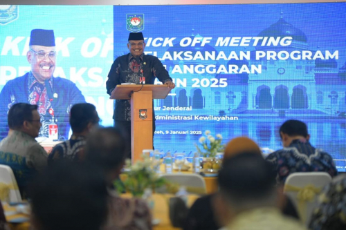 Dirjen Bina Adwil Kemendagri Minta Jajarannya Sukseskan Asta Cita Presiden Prabowo