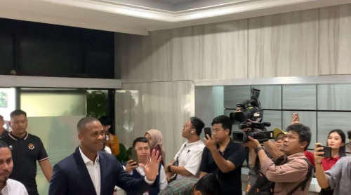 Setelah SUGBK, Patrick Kluivert Kunjungi Menpora Dito Ariotedjo