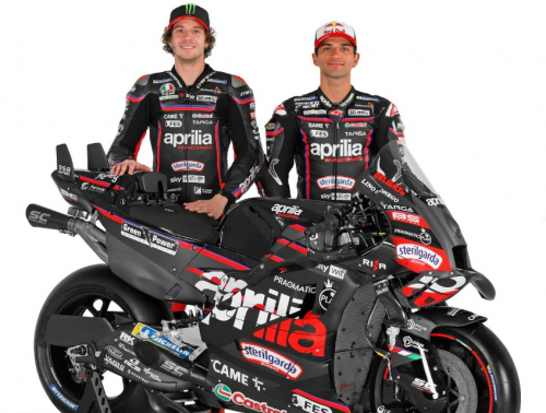 Aprilia Racing Pamer Livery Baru untuk MotoGP 2025, Jorge Martin Pastikan Pakai Nomor 1