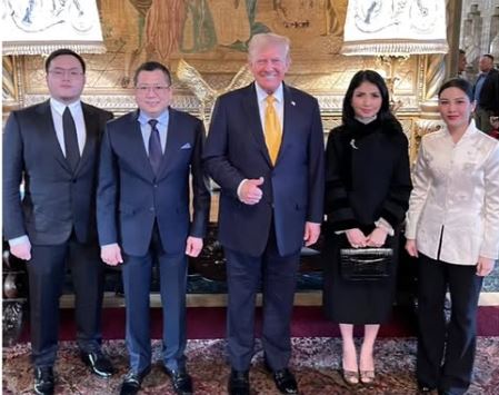Executive Chairman MNC Group dan CEO iNews Diterima Presiden Terpilih ke-47 Amerika Serikat Donald Trump