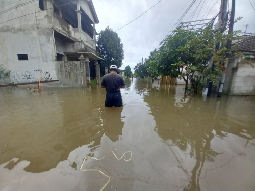 Banjir Rendam 6 Kecamatan di Kabupaten Bekasi