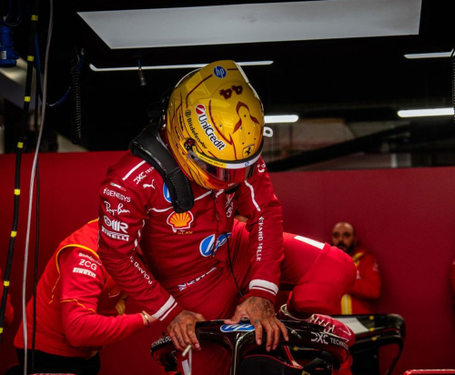 Lewis Hamilton Alami Kecelakaan saat Tes Tertutup Ferrari di Barcelona