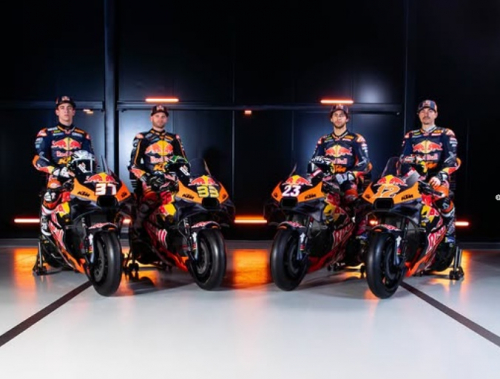 Serupa tapi Tak Sama, Red Bull KTM dan Tech3 Pamer Livery untuk MotoGP 2025