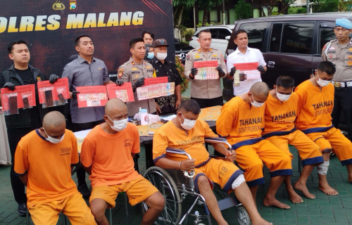 Kawanan Perampok Ditangkap di Malang, 2 Pelaku Ambruk Ditembak