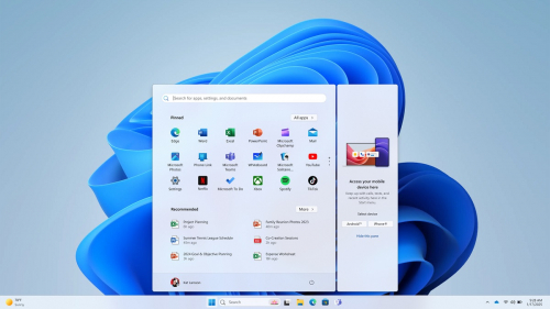 Microsoft Hadirkan Integrasi iPhone di Menu Start Windows 11