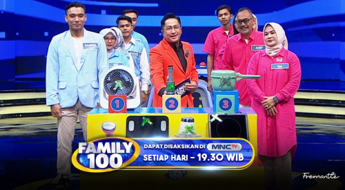 Keluarga Indonesia, Ayo Gabung dan Rasakan Keseruan Family 100 MNCTV