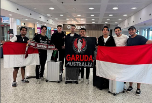 17 Pemain Timnas Indonesia Telah Tiba di Sydney Au